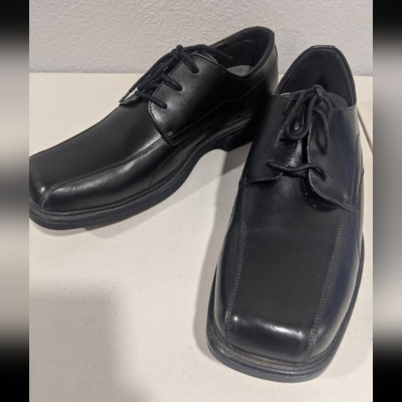 Skechers Other - Mens Black Formal Dress Shoes Comfort Support  Wedding Party Gift Geek Retro
